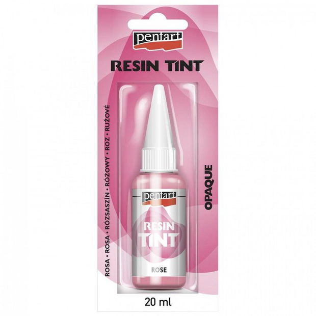 Resin tint- colorant opac pentru rasini, 20 ml- roz 40062