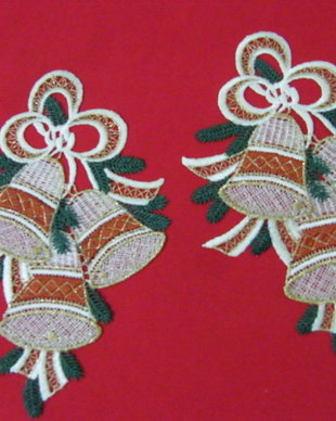 Nou 2 broderii dantelate   Craciun