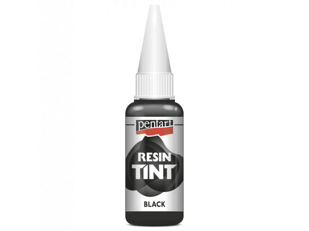 Resin tint- colorant opac pt rasini, 20 ml- negru, 40073