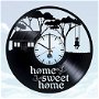 ceas de perete "Home sweet home"