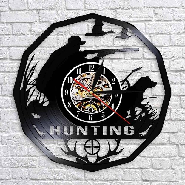 ceas de perete "hunting"