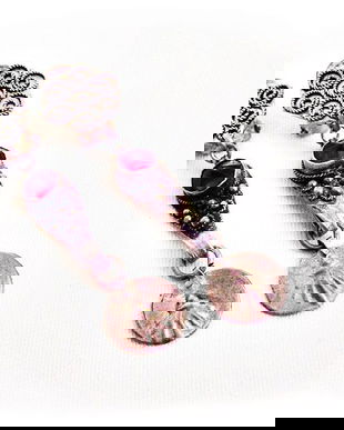 cercei clips vechi lucrati manual de colectie