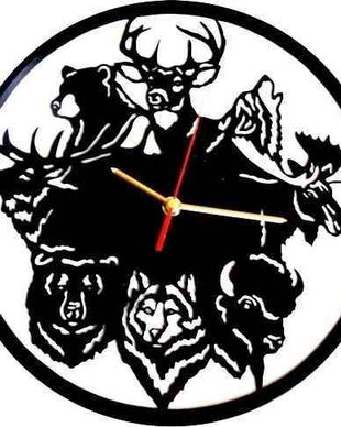 ceas de perete " Animale salbatice"