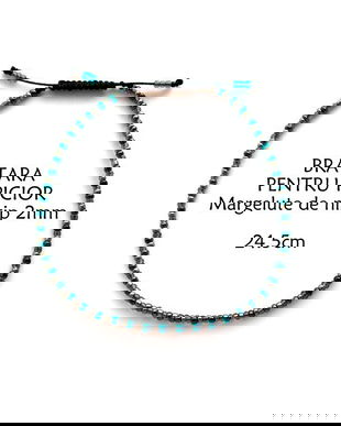 Anklet*Bratara pentru picior*Margelute de nisip*Bratara reglabila*Bratara glezna