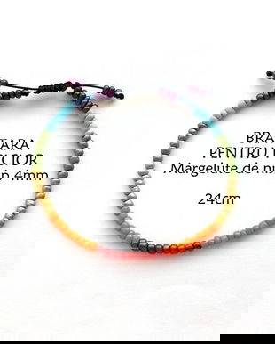Anklet*Bratara pentru picior*Margelute de nisip*Bratara reglabila*Bratara glezna