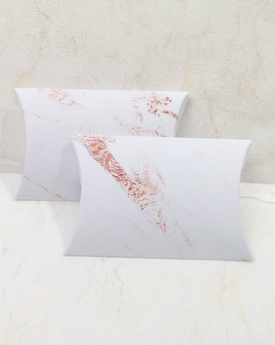 Set 10 cutiute pillow cu accente cupru