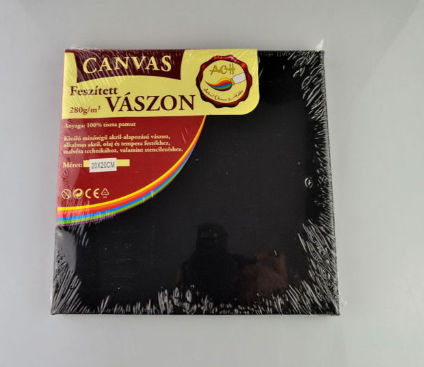 Panza pictura neagra 20 x 20 cm- 360161