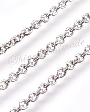 Lant din INOX, 3x2x0.6mm