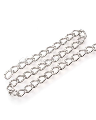 Lant otel inoxidabil, 4x3x0.6mm