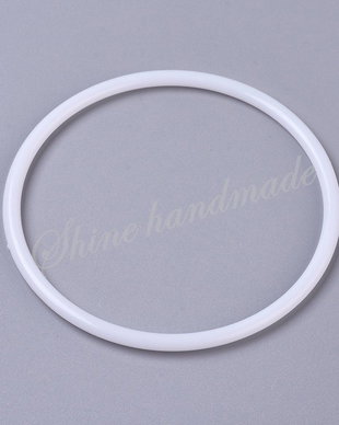 Inel rotund din acril, 100x4.5mm