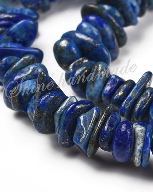 Lapis Lazuli chips, 4~10x4~6x2~4mm