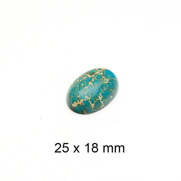 Cabochon Regalite, 25 x 18 mm, A676