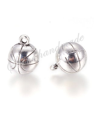 Charm minge de basket, 14x11mm