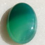 Cabochon 5 agata verde degrade aprox 30x20x6.5 mm
