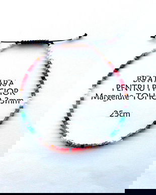 Anklet*Bratara pentru picior*Margelute TOHO*Bratara reglabila*Bratara glezna