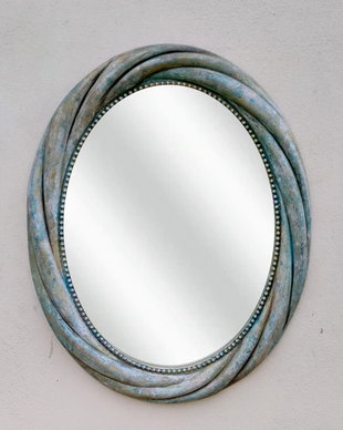 Oglinda ovala de perete,stil vintage