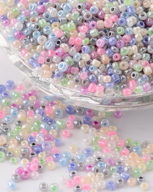 Margele de nisip multicolore, 2mm (20gr)
