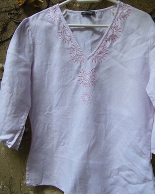 Bluza  de in cu broderie