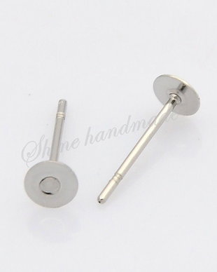 Baza cercei, otel inoxidabil, 12x5mm