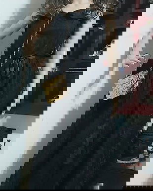 Rochie dantela  anii 60 masura M