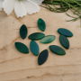 Cabochon green agat