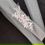 Esarfa mireasa dezgatit ivory/brau model 66