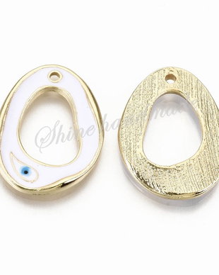 Pandantiv emailat, 22.5x17.5x2.5mm