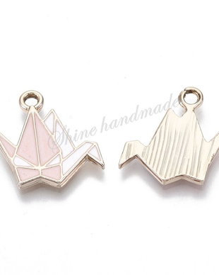 Charm origami, 17x17x2mm