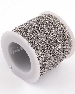 Lant otel inoxidabil, 5x3.8x0.8mm