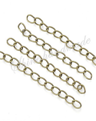 PRECOMANDA Lant de prelungire, bronz antichizat, 70mm