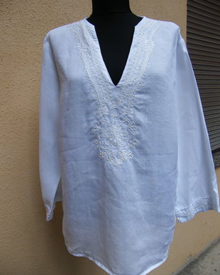 Bluza de in cu broderie