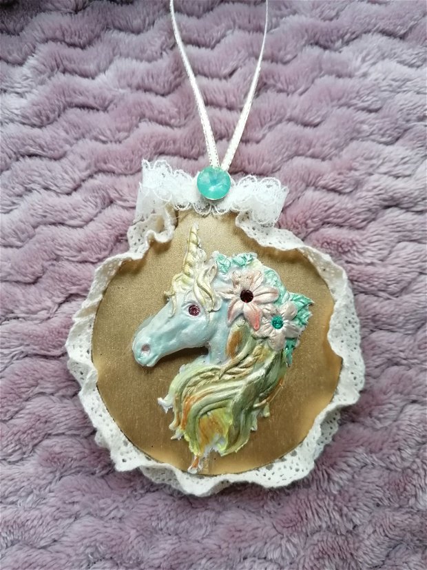 Decoratiune unicorn