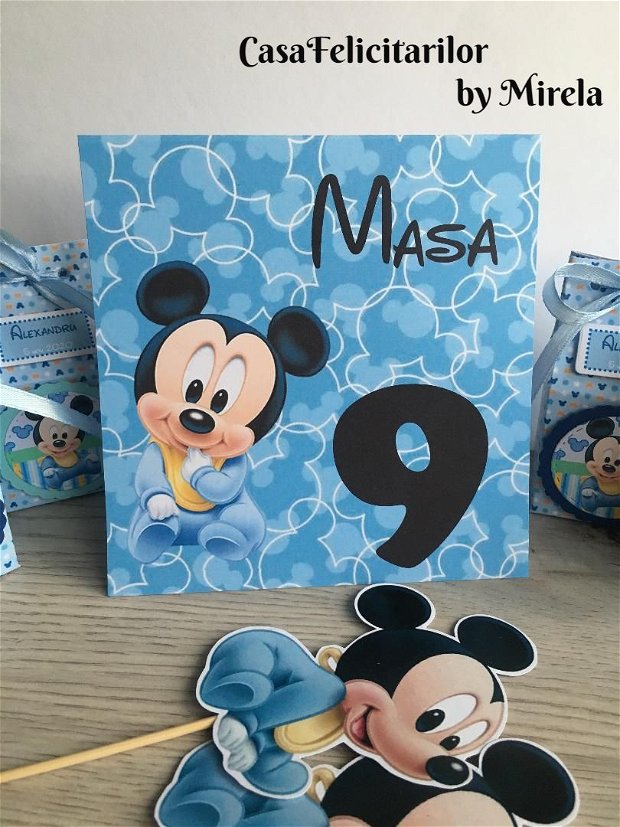Paie decorate baby  Mickey mouse