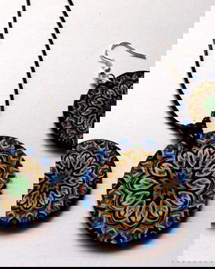 set lemn mandala 39565