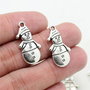 Charm om de zapada, charm argint tibetan. Furnituri.