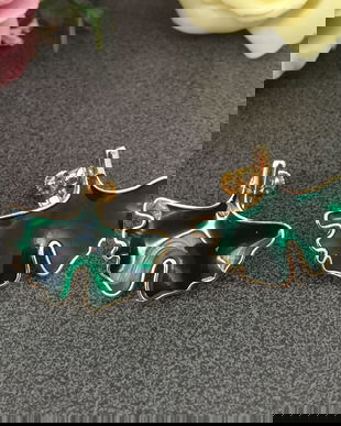 Clipsuri frunza verde