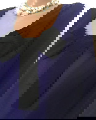 Bluza violet cu funda