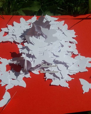 Confetti fluturi colorati