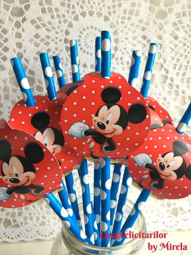 Toppers Mickey mouse cifra aniversara