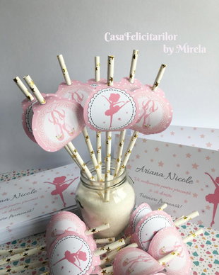 Paie candy bar tematica Balerina