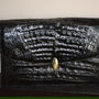 Geanta  crocodil neagra
