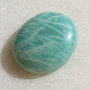 Cabochon amazonit aprox 21x17.5x5.7 mm