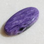Cabochon charoit 1 grad A (INDIA - lucrat manual) aprox 27x14.5x5 mm