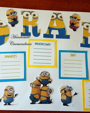 Orarul minionilor
