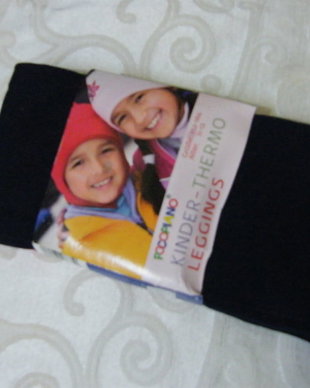 Nou-leggings termo-copii