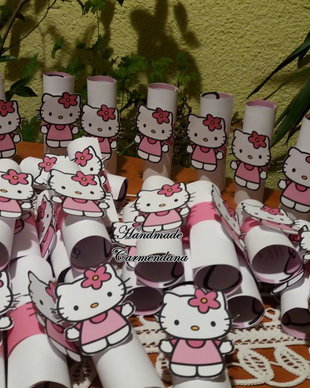 Invitatii Hello Kitty