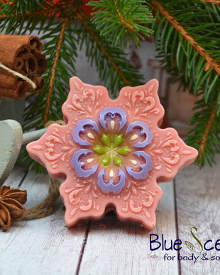Fleur de roses-sapun fin cu trandafir si matase-BlueScent