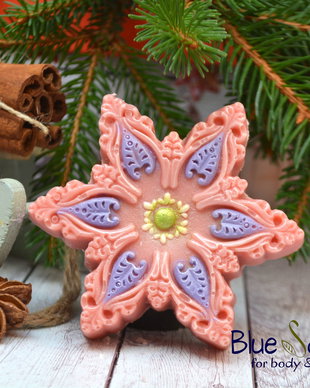 Fleur de roses-sapun fin cu trandafir si matase-BlueScent