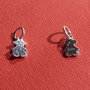Pandantiv ursulet din argint .925 aprox 6x10 (15 mm cu anoul)