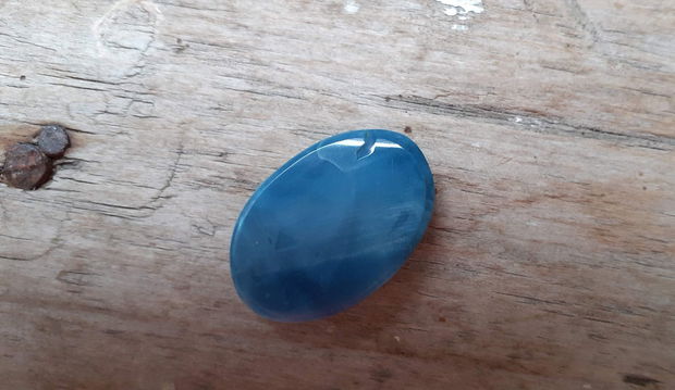 Cabochon opal albastru, 29x20 mm